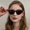 Glasses 95127 Big Face Cat Eyes Adult Sunglasses Men Big Face Trendy Sunglasses Women