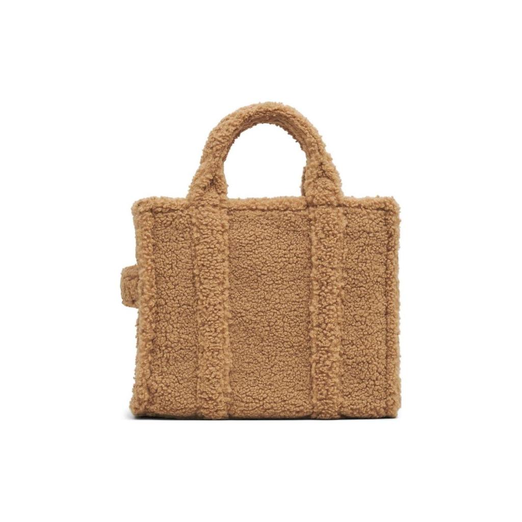 Marc Jacobs Logo Patch Polyester Tote Bag Women tote bags Camel-Brown M0016740-230