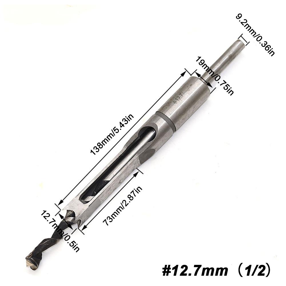 1 шт. 6-16 мм HSS сверло с квадратным отверстием Сверла для деревообработки Шнек Долбежное долото Набор сверл Сделай сам Мебель Квадратное сверло для деревообработки