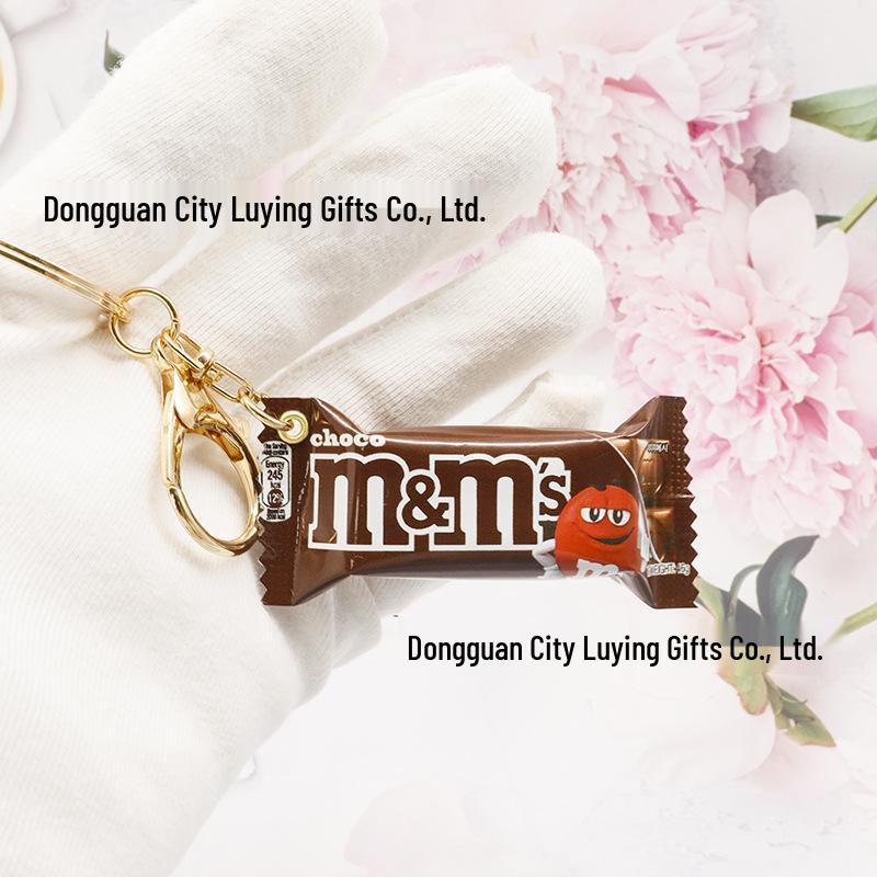 Разноцветный брелок-брелок с шоколадными конфетами M&M и подвеска Snickers для игрового автомата с захватом