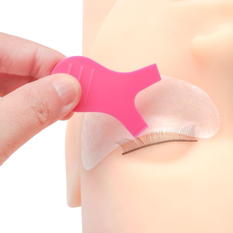 10 шт. Y-образные щипцы для завивки ресниц, силиконовые подушечки для завивки, аксессуары для ламинирования ресниц, щеточка для ресниц, гребень для очистки, инструмент для наращивания ресниц