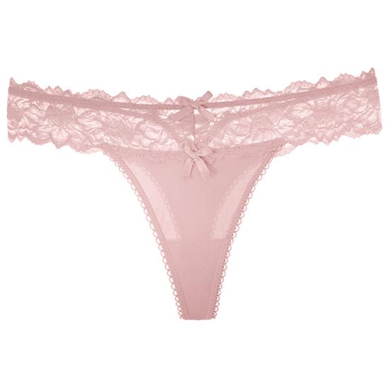 Trendy G-string Panties Ice Silk See Through Soft
