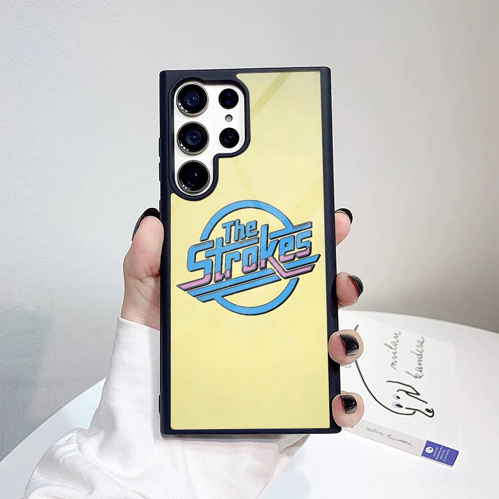 Чехол для телефона The Strokes для Samsung Galaxy S26 S25 S24 S23 S22 S21 S20 FE Edge Pro Plus Ultra PC+TPU