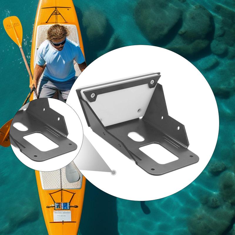 Transom Trolling Motor Mount Hardware Repair Parts Aluminum for Kayaks Marine Motor Mount