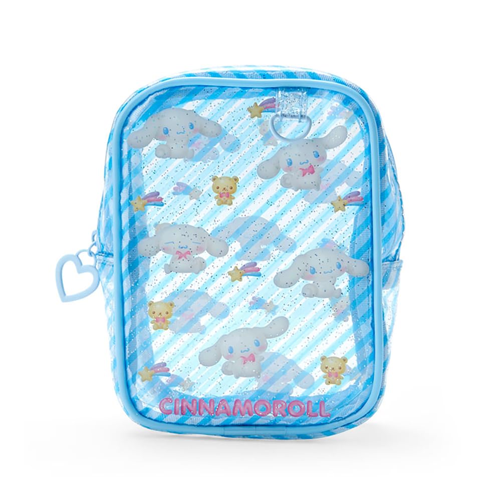 Sanrio Clear Pouch Clear Plump 3D Cinnamoroll Cinnamoroll 15 X 10 X 6 Cm Character 297828