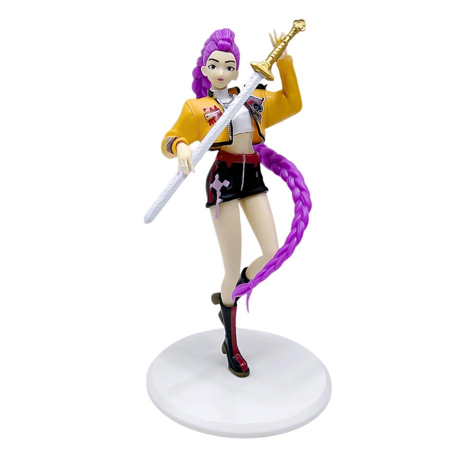 Kpop Demon Hunters kawayi Фигурка Игрушка Модель из ПВХ Мультяшная Игровые Аксессуары Настольное Украшение Коллекционная Кукла Для фанатов Подарок