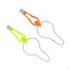 2pcs Planer Board Ring Release Clip with Hook Yellow and Orange