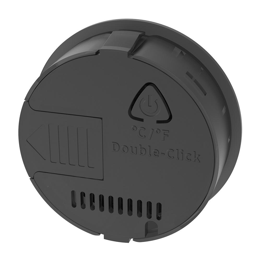 Круглый встраиваемый цифровой термогигрометр для террариумов - акриловый монитор температуры и влажности