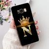 Чехол для Samsung Galaxy S8 SM-G950F Новый Чехол с Буквами Короны Мягкий Силикон Тонкий Чехол для Телефона Для Samsung S8 Plus S8+ SM-G955F Корпус