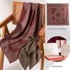 Elegant Women's Silk Wool Scarf: Versatile Neck Warmer & Sunshade Shawl with a High-End Luxury Feel