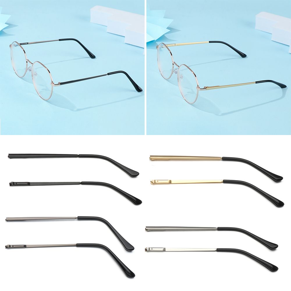 1 Pair Metal Anti-Slip Repair Tool Glasses Arm Spectacle Frame Replacement Leg Eyewear Accessories