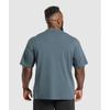 Gymshark Футболка Essential Oversize, цвет: титаново-синий A1a3e UCMQ