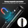 USB Rechargeable UV Flashlight 4 In 1(UV/LED/COB)Multifunctional Mini LED 4 Light Sources Pen Clip Flashlight with Indicator