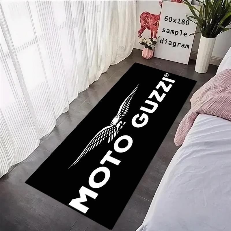 Ковер для мотоцикла G-Guzzi, гаражный коврик, гоночный, крутой, для мотоцикла, выставочный коврик, противоскользящий, для спальни, домашний декор, ковер, на заказ