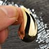 Премиальные блестящие серьги-капли из настоящего 18-каратного золота, Модные серьги-капли из Донгдамуна
