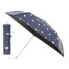 Moonbat Folding Perfect for and Rain or Premium Light Heat and UV Blue [Paul & Joe] Women's Parasol, Commuting, School, Shine, Blocking, Protection,