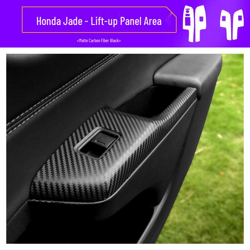 Наклейки для декора салона Honda Jade: Приборная панель и рычаг переключения передач