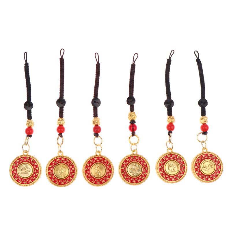 Подвеска в китайском стиле со знаком зодиака «Удача», новогоднее украшение по фен-шуй, денежный подарок на весенний праздник