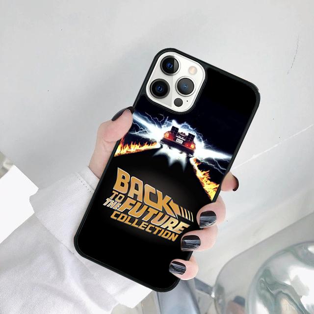 Чехол для телефона Назад в будущее Для iPhone 17 Air 16 15 14 11 12 13 Pro MAX Plus