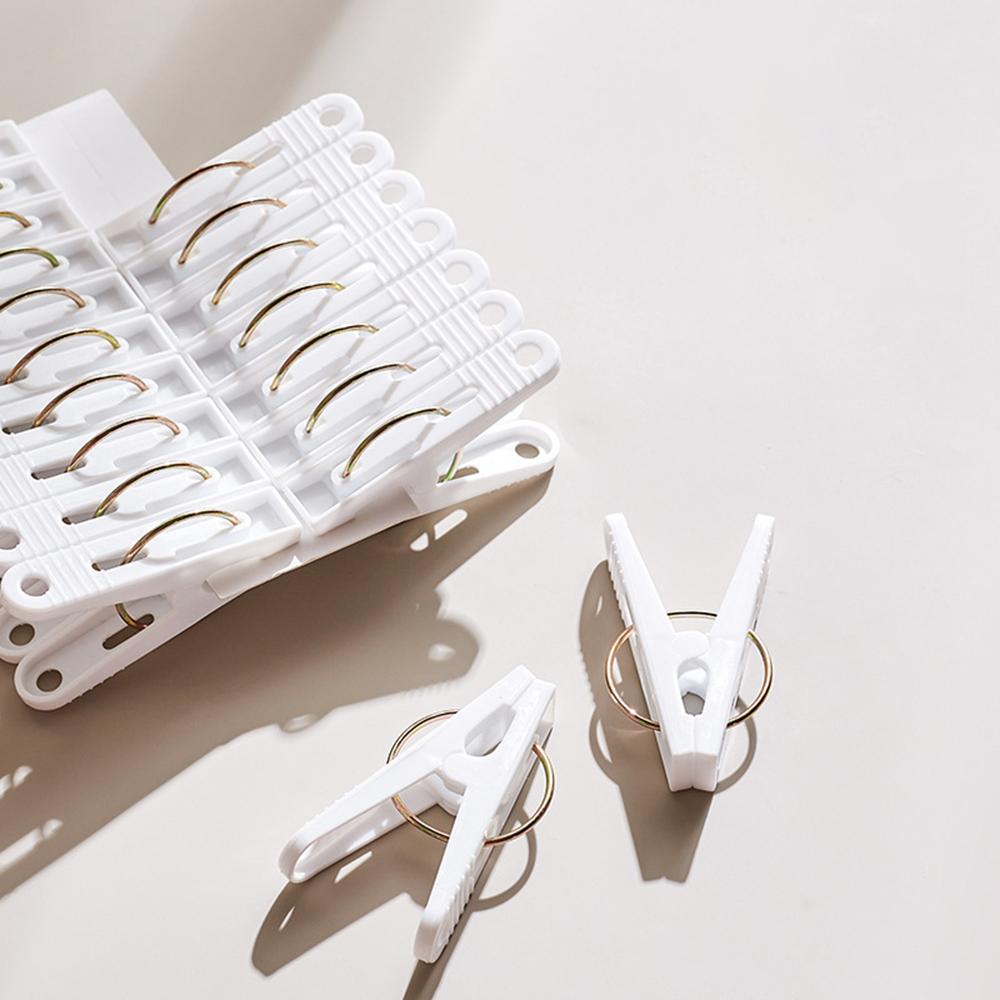 30шт пластиковая ветрозащитная прищепка для сушки одежды, носки, пластиковые фиксированные зажимы для брюк, сушка, хранение