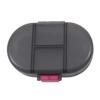 1pc Portable 8-Compartment Sealed Pillbox Moisture-Proof One Week Pill Box Mini Packaging Storage Case