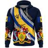 Autumn 3D Barbados Flag National Emblem Pattern Printed Hoodies Fashionable Casual Sports Long Sleeved Men's Hooded Sweatshirts