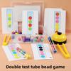 Wooden Test Clip Beads Color Cognition Puzzle Toy Preschoolers For