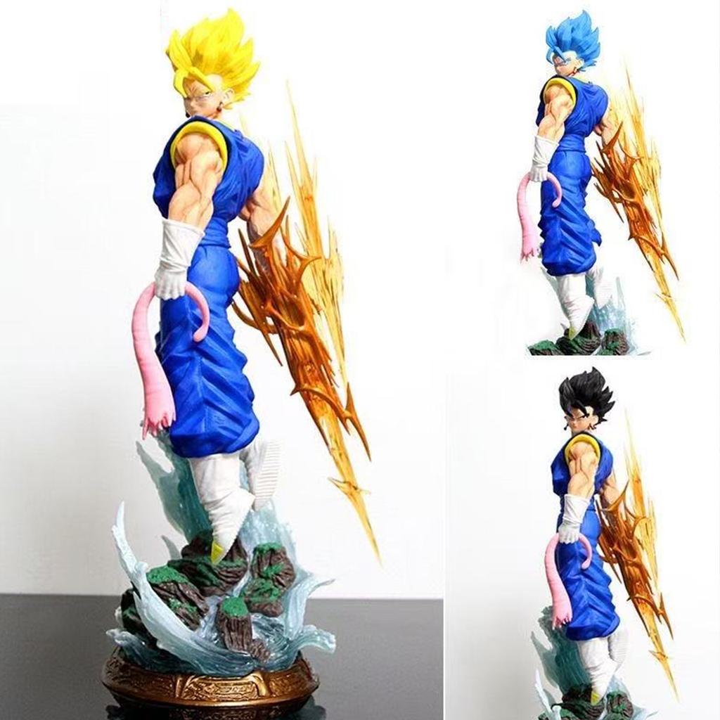 40 см/15,75 дюйма Фигурка Веджетто из Dragon Ball Z 3 сменные головы Супер Сайян Фигурка Действия Gk Статуя Коллекционная Модель Игрушки Подарки