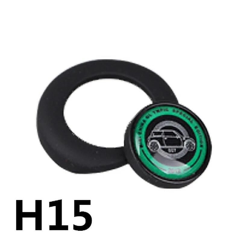 Одна кнопка «Пуск», декоративная наклейка для автомобиля, серебристый и черный металлический материал, эпоксидная смола, узор для MINI COOPER R55 R56 R60 R61