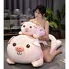 Stuffed Pig Dressed Toy Cute Cartoon Girl Sleeping Pillow Birthday Gift Doll