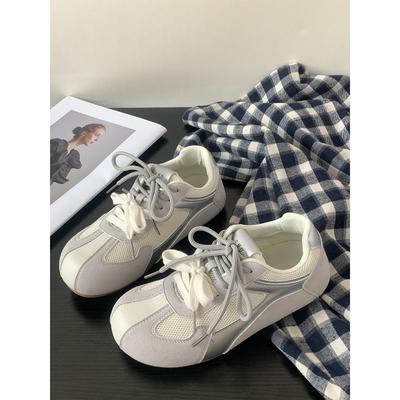 Новый горячий источник новая универсальная повседневная обувь женские ретро кроссовки на плоской подошве 1239