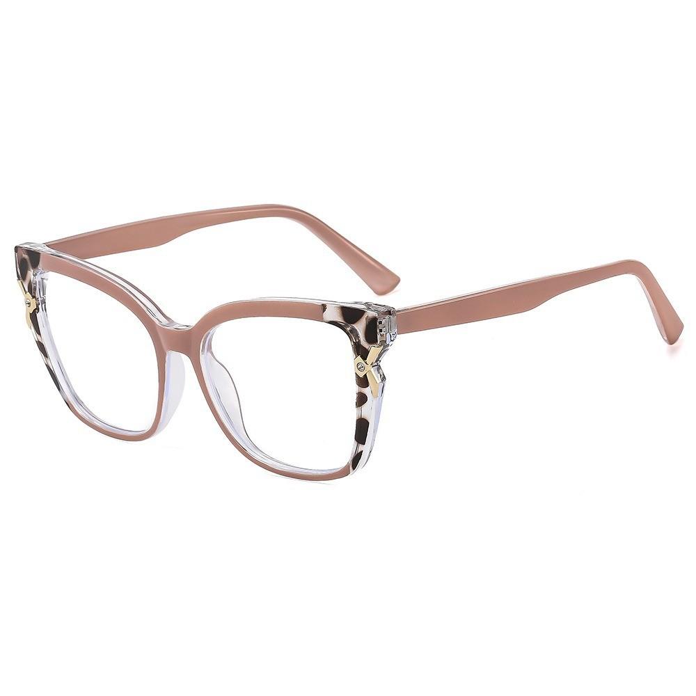 Style Cat Eye Glasses With Blue Light Blocking For Women And Round Faces