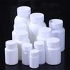 Пластиковая бутылка 15-180 мл Белая бутылка для лекарств с завинчивающейся крышкой Пищевой ПЭ Контейнер для хранения и упаковки Коробка для таблеток Чехол Держатель