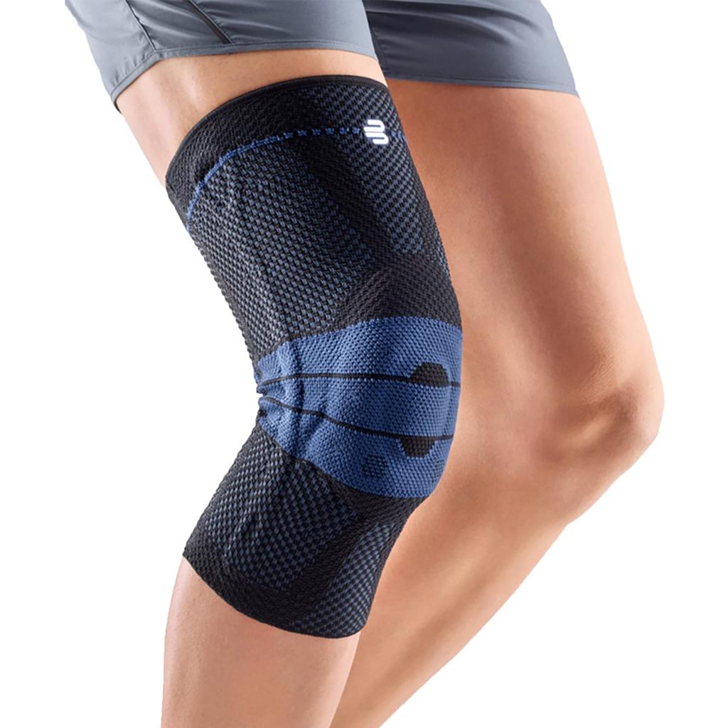Bauerfeind GenuTrain Comfort Knee Made In General Medical Stabilizes the Knee Joint with Silicone Pads and Compression Size Support, Germany, Device,