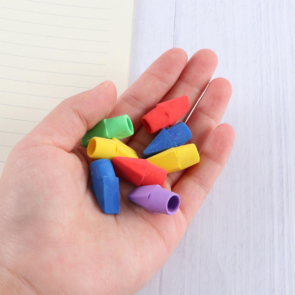 Colors Painting Student Eraser Caps Pencil Eraser Toppers Pencil Erasers Pencil Top Erasers