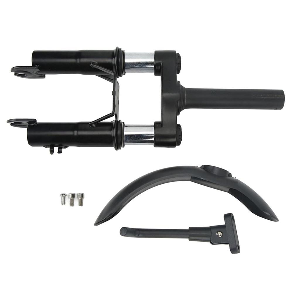 Электрический самокат Передняя вилка Амортизатор Крыло Подножка Комплект Совместимость с Xiaomi M365