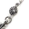 Excellent CHROME HEARTS Pendant Top 1 Ball Tiny CH Cross Silver 925 Mens Used