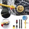 Car Wash Brush with 3 Spray Modes High Pressure Rotatable Design Compact