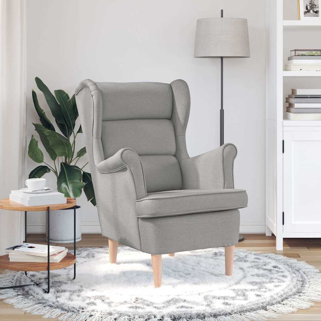 Armchair Cloud Grey 74x84x100 cm Fabric