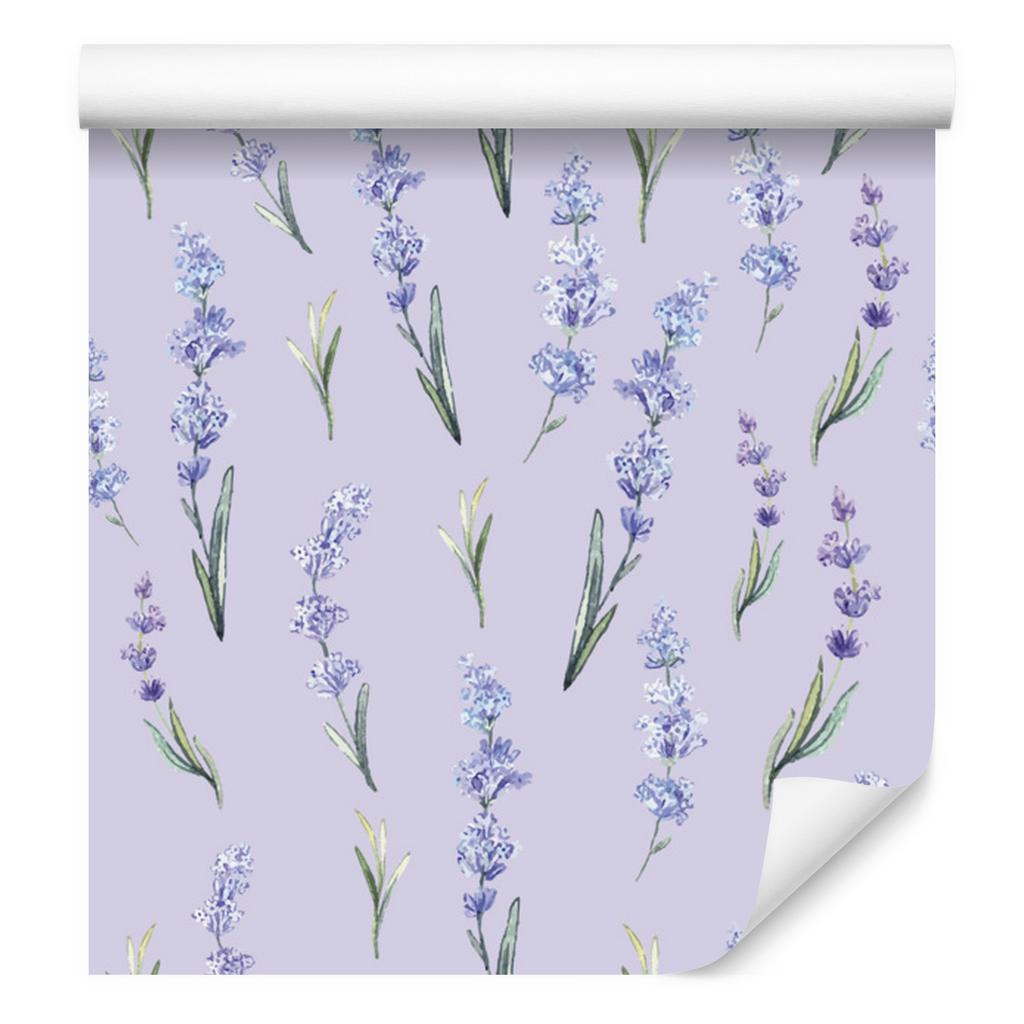 Lavender Nature Wallpaper for Living Room and Bedroom 50x1000