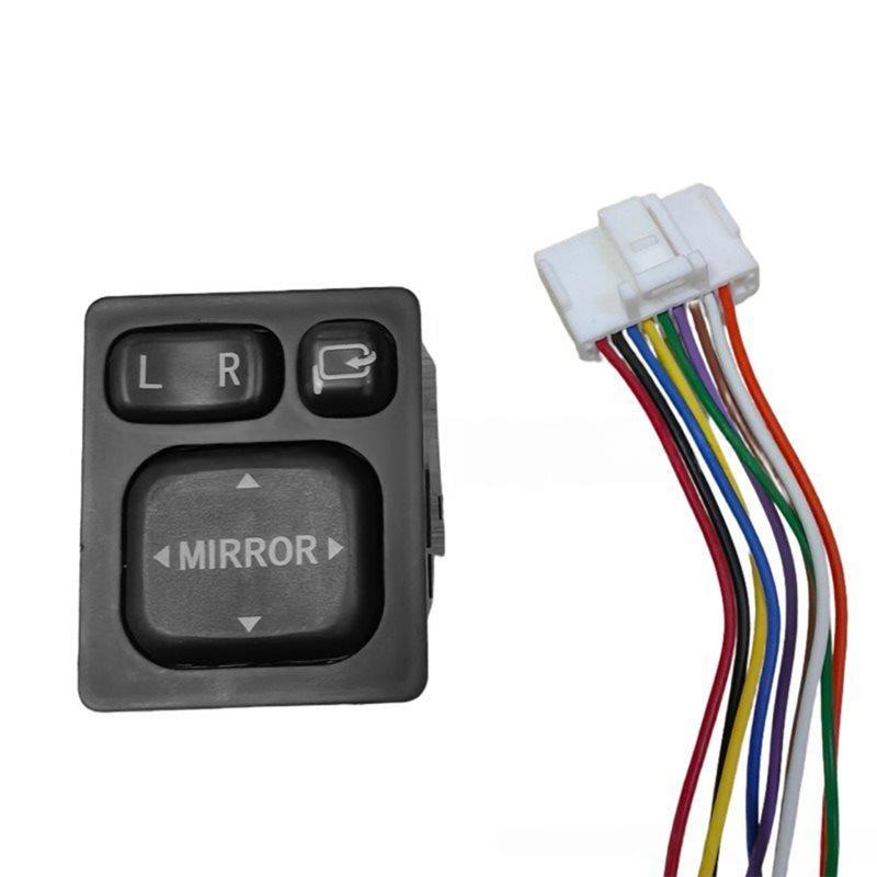 Folding Switch Wiring Assembly For Car Door Mirrors- For Toyota Camry Vios Rav4 Scion (84872-52040 8487252040 84870-0C040)