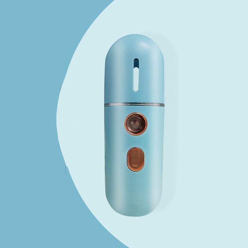 Мини портативный увлажнитель воздуха, нано-паровой аппарат для лица, косметический спрей, увлажняющий аппарат, аппарат для холодного спрея, перезаряжаемый через USB