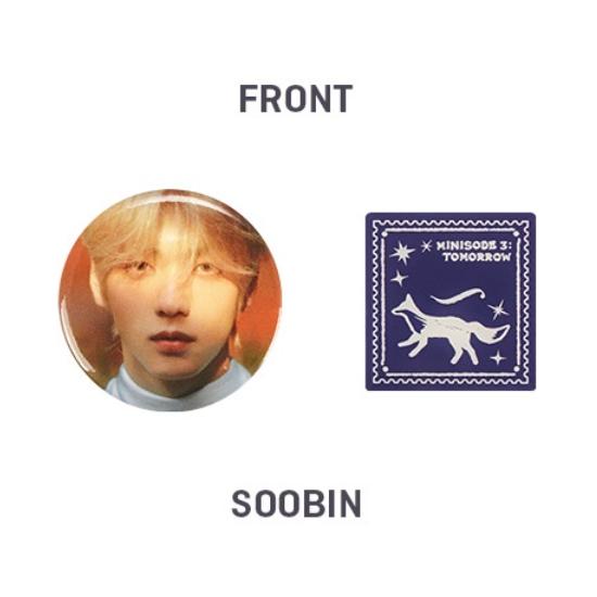 TXT мини-эпизод 3: Всплывающее окно TOMORROW POP-UP с акриловой булавкой и набором кнопок с фотографией