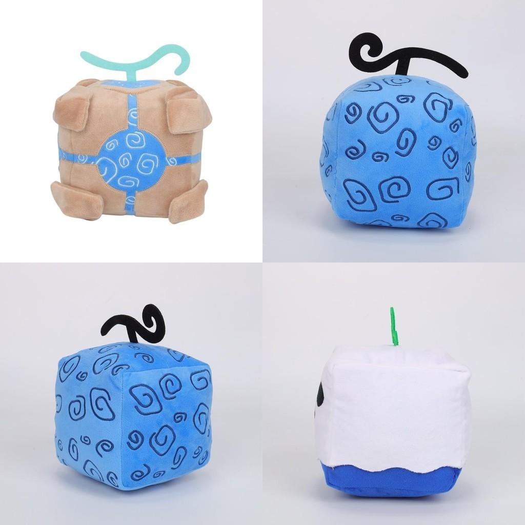 Мягкая игрушка Blox Fruits в коробке с леопардовым принтом фиолетового цвета. Мягкое и пушистое чучело для детей, высота 15 см