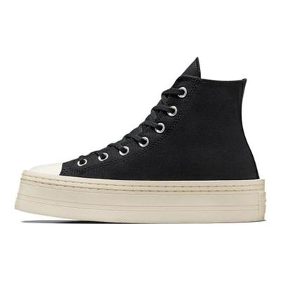 Chuck Taylor All Star Modern Lift Классический Тренд Удобные Прочные Легкие Высокие парусиновые кеды Женские кроссовки Черные A06141C