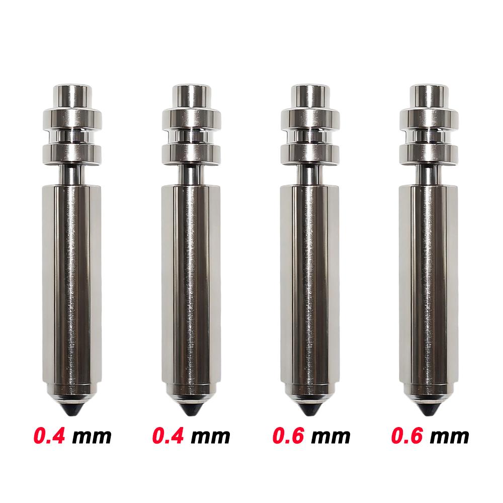 Upgraded Bimetallic Nozzles For Anycubic Kobra X Combo Quick Swap Hotend Nozzle Hardened Steel 0.2/0.4/0.6/0.8mm Kobra X Nozzle