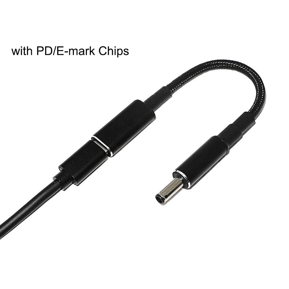 Кабель питания Type C (мама) на 4,5 мм 3,0 мм 100 Вт PD для ноутбуков Dell