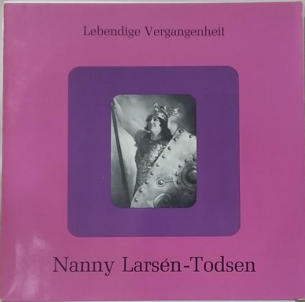Виниловая пластинка NANNY LARSENTODSEN Lebendige Vergangenheit LV174 Lebendige Verga Австрия Классика Б/у