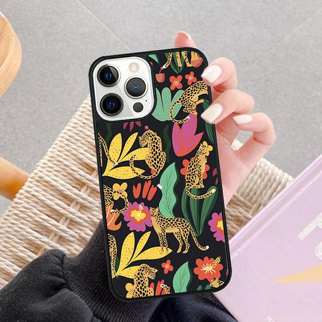 Luxury Tiger Leopard Phone Case For Apple iPhone 17 Air Pro Max Plus Coque For iPhone 17 Air 14 15 16 13 12 Max Cover