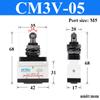 AirTAC CM3V05 CM3V06 CM3V08 CM3Y05 CM3Y06 CM3Y08 3/2 Way Vertical Lever Type Air Pneumatic External Control Mechanical Valve